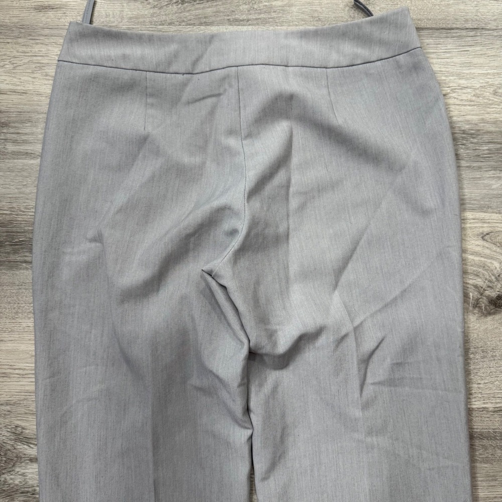 Zac & Rachel Women's Gray Straight Leg Dress Pants Size 6 - Picture 7 of 12